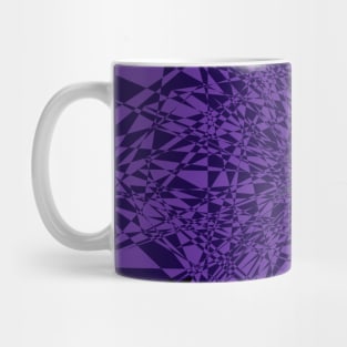 Abstract Glitch in Negative Space Mug